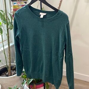 Green light sweater 100% cotton